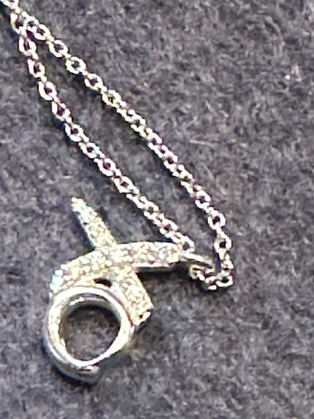 18k white gold Tiffany and Co. necklace